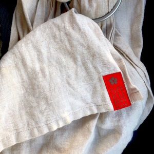 Sakura Bloom Basic Linen Ring sling